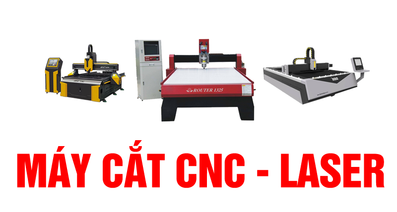 Máy cắt khắc CNC - Laser