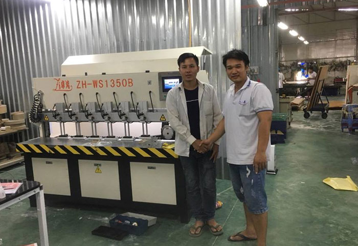 CNC666.VN lắp Máy mài bóng Mica ZH 1350 tại công ty TNHH Nam Sơn Hà